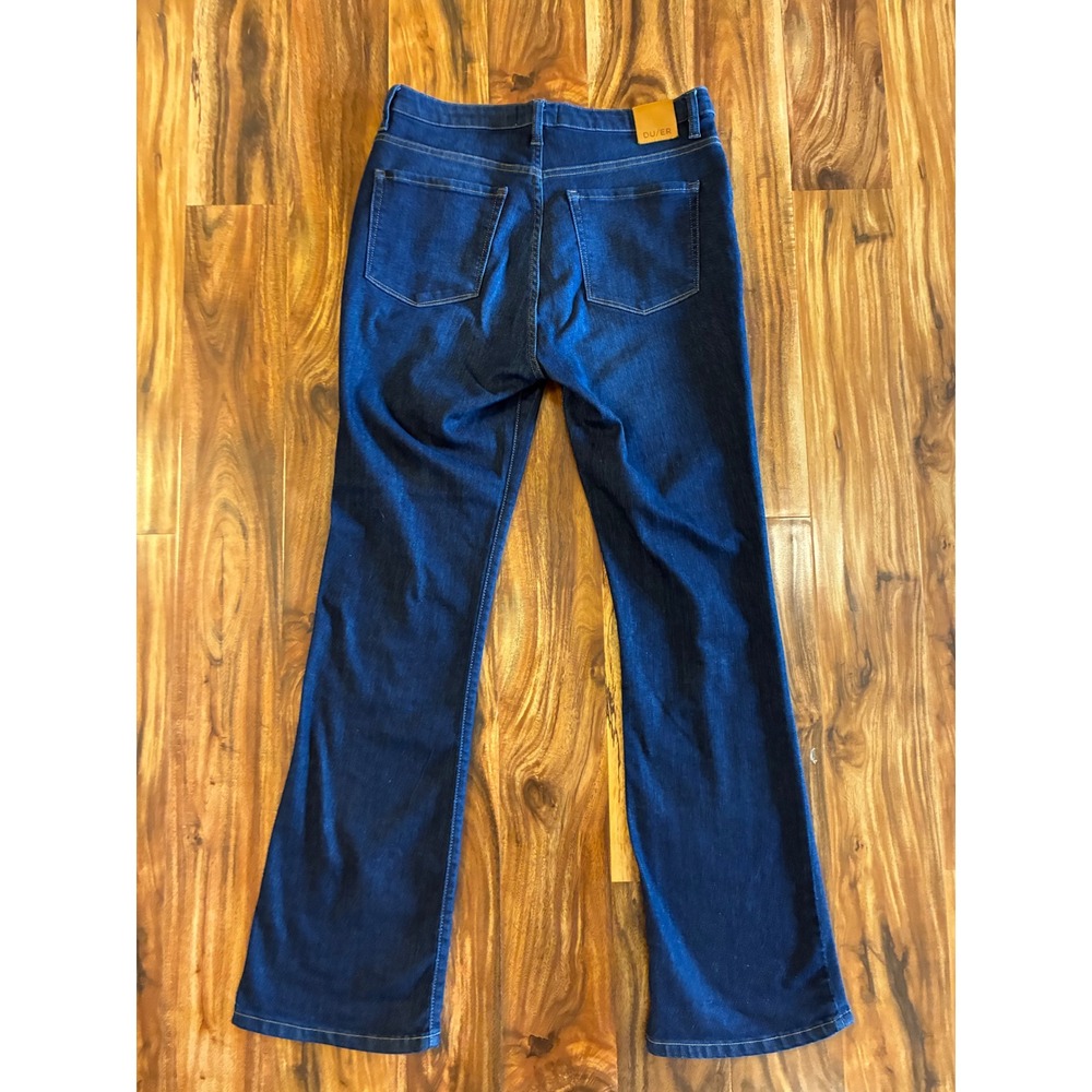 DU/ER Performance Denim Slim‎ Flare Jeans Indigo Blue Mens 32x32 WFLS4275 - Picture 7 of 10